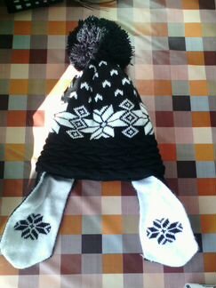 Шапка,шарф, гетры почти новые