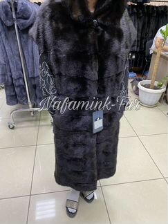 Норковая жилетка