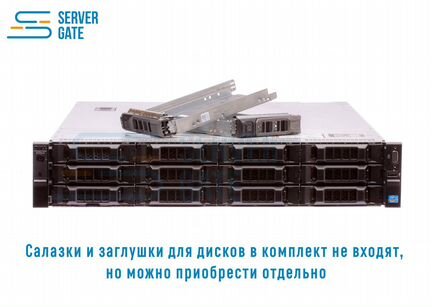 Сервер dell R720 12LFF+2SFF / 2xE5-2680v2 / 256 GB
