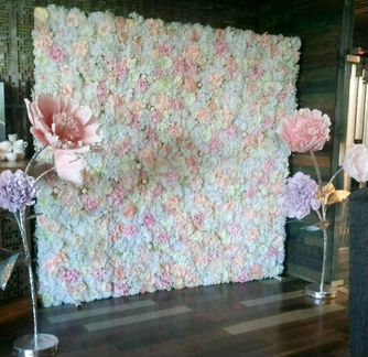 Фотозона,задник на свадьбу, цветочная стена с дост