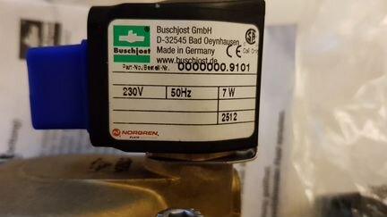 Клапана соленоидные Danfoss Ingersoll Asco SMC