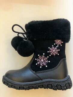 Сапоги зимние для девочки (новые) 23 размер