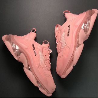 Кроссовки Balenciaga Triple S с прозрачной подошво
