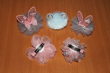 Праздничные заколки для волос