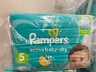 Подгузники pampers active baby-dry