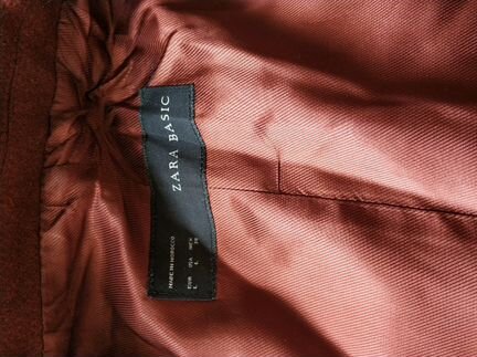 Жилет с мехом zara