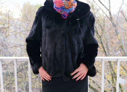 Шуба норка автоледи Греция L