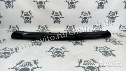 Накладка переднего бампера Kia Rio X-Line