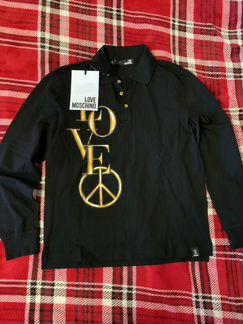 Поло Love Moschino мужское новое