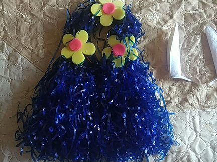 Карнавальный аксессуар, синие 