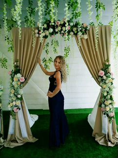 Вечернее шикарное платье рыбка