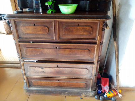 Антикварный буфет и комод 19 век