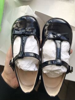 Туфли Il gufo, темно-синие лаковые, р23