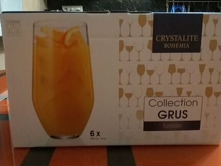 Бокалы для коктейлей 400ml Grus Богемия