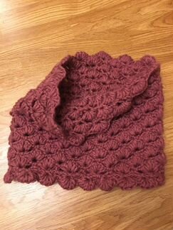 Снуд шарф ручной работы