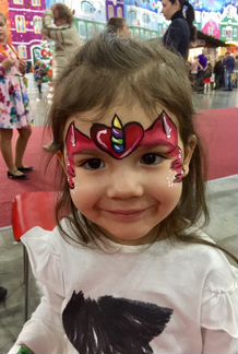 Аквагрим и прически на День Рождения