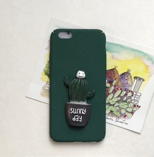 Чехол на iPhone 6/6s с кактусом