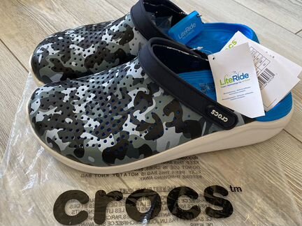 Crocs lite ride камуфляж