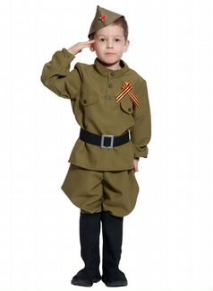 Военный костюм карнавалoff Солдатик, 146-152 см (20-00675-146-152 Бал)