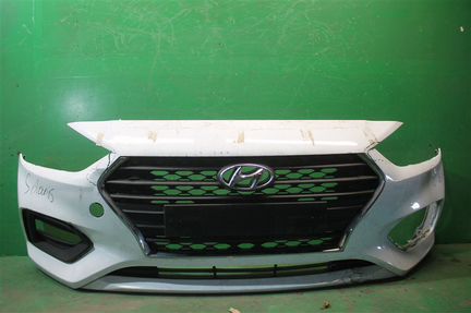 Бампер передний Hyundai Solaris 2 2017