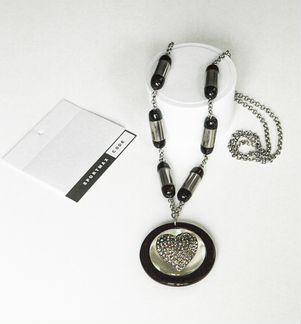 SportMax украшение со стразами