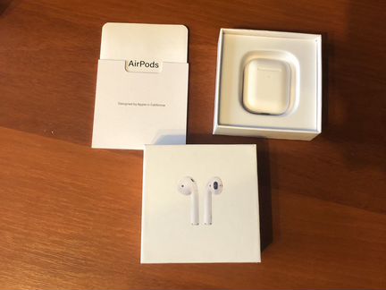 Наушники аirpods 2 (2019) White без беспроводной з