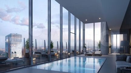 6-к апартаменты, 916 м², 77/79 эт.