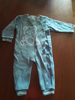 Комбинезон синий размер 74-80