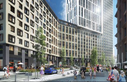 3-к квартира, 75.8 м², 8/34 эт.