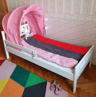 Кровать детская икеа криттер