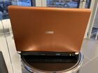 Ноутбук Toshiba 17 дюймов оранжевый объявление продам