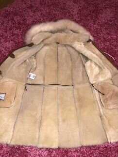 Дубленка для девочки Турция