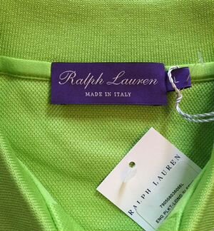 Рубашка поло Polo Ralph Lauren Purple Label Италия