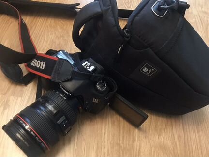 Фотоаппарат Canon 60D + объектив Canon EF 24-105mm