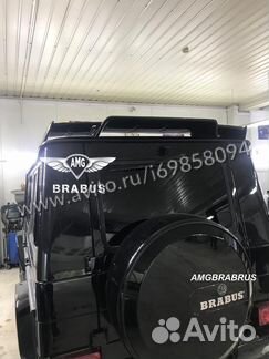 Спойлер задний нового образца G class W463