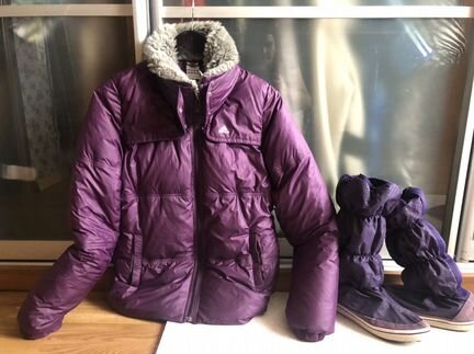 Пуховик adidas оригинал 46-48
