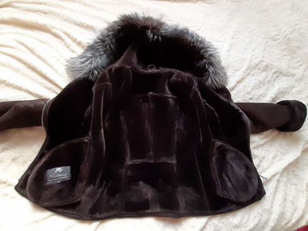 Дублёнка размер S-M