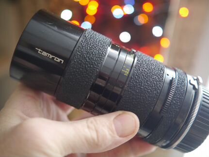 Macro tamron 70-150 f 3,5 adaptall Ручная фокусиро
