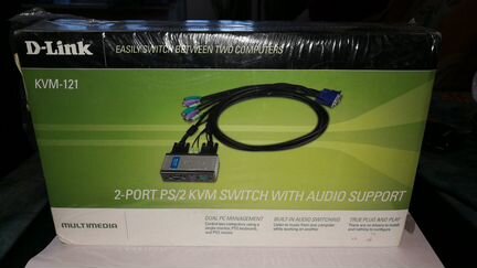 D-link KVM-121 клавиатурный переключатель
