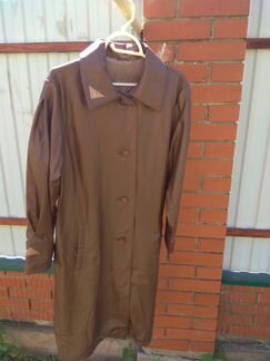 Плащ из иск. кожи, р-р 44-46