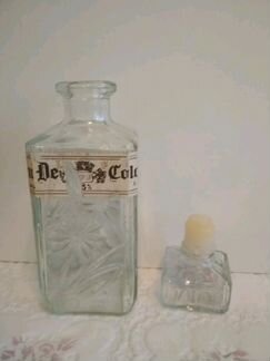 Флаконы из-под одекалона