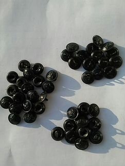 Пуговицы ркка 13, 18, 21 мм в количестве для реко