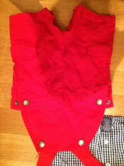 Шорты песочник полукомбинезон р 62-68