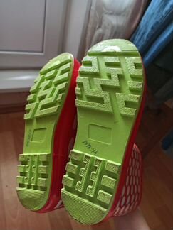 Резиновые сапоги утепленные 34