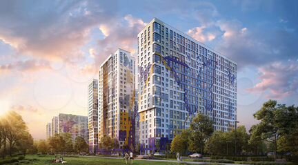 1-к квартира, 42.2 м², 6/25 эт.