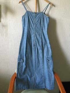 Летний джинсовой сарафан от Tom Tailor