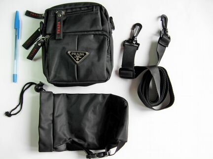 Сумка мужская, сумка на пояс, полиэстер