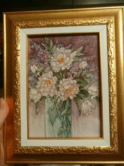 Картина вышитая крестиком