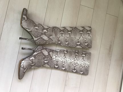 Сапоги кожа питона