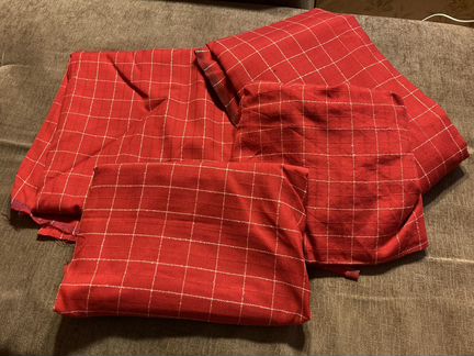 Отрезы тканей 8 метров для штор и рукоделия